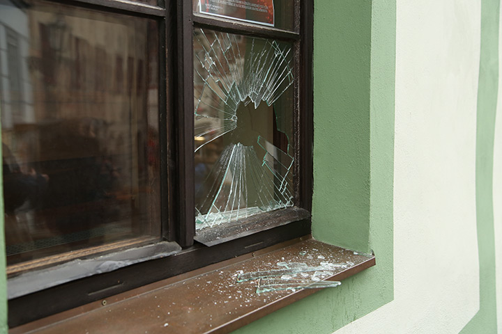 A2B Glass are able to board up broken windows while they are being repaired in Towcester.